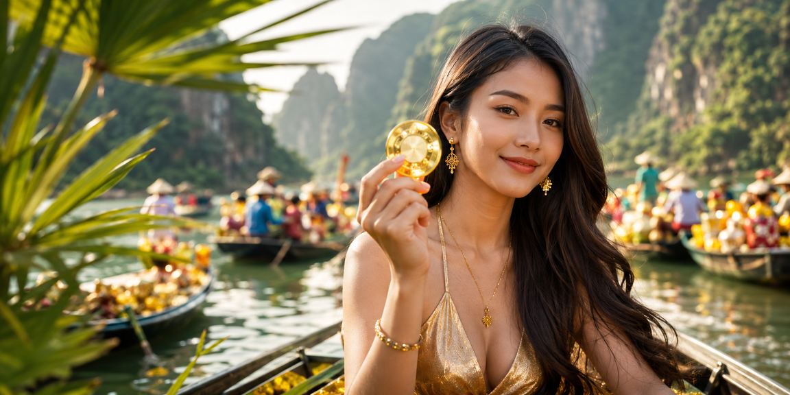 Cảnh lễ hội tại Ninh Bình và trải nghiệm giải trí di động của hội viên xsgl